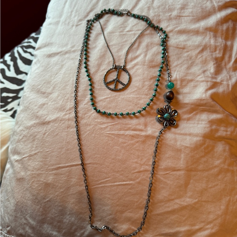 Layered necklace